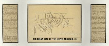 An Indian map of the Upper-Missouri