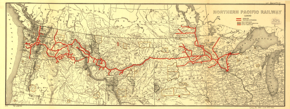 Northern Pacific Railway 1900
