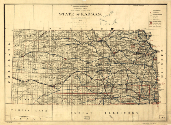 State of Kansas, 1884