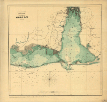 Approaches to Mobile, Ala. 1864