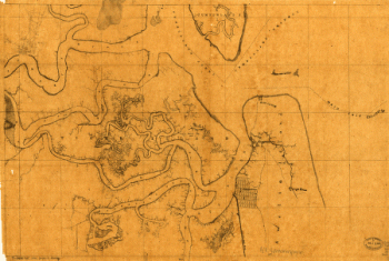 Map of Fernandina region, Florida