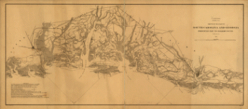 Sketch of sea coast of South Carolina and Georgia