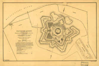 Plan of Fort Jackson