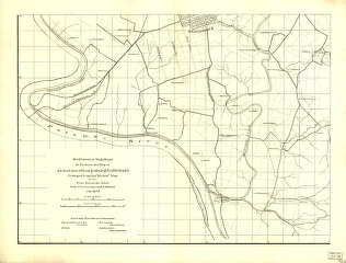 Southwest, or no. 2, sheet of preliminary map of Antietam (Sharpsburg) battlefield