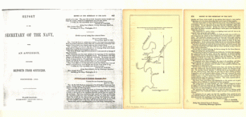Map of operations of the Yazoo Pass expedition