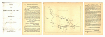 Sketch of rebel fortifications at Hayne's Bluff