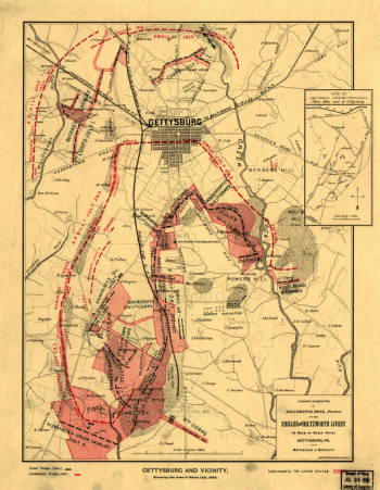 Gettysburg and vicinity