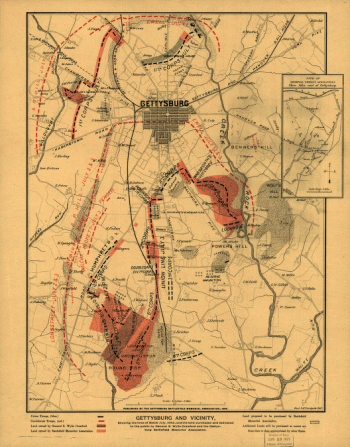 Gettysburg and vicinity