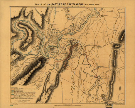 Sketch of the battles of Chattanooga
