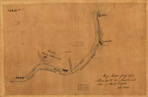 Map of the environs of Fort Donelson, Tennessee