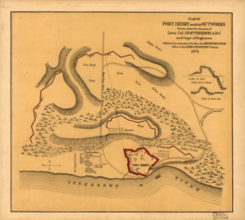 Plan of Fort Henry and its outworks