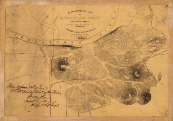 Topographical map of Nashville, Tenn.