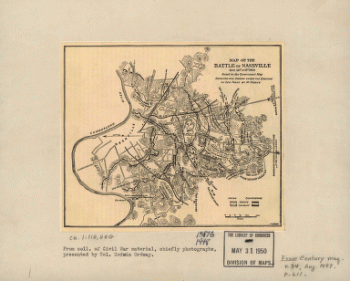 The battle of Nashville