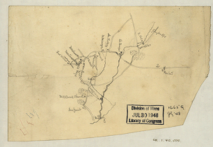 Sketch of the vicinity of Cross Keys, Va.