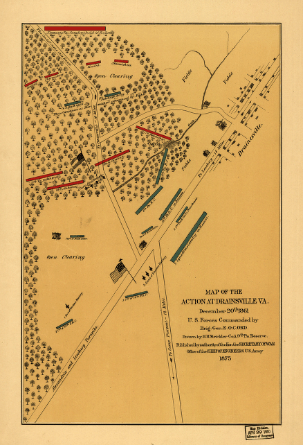 The action at Drainsville, Va., December 20th 1861