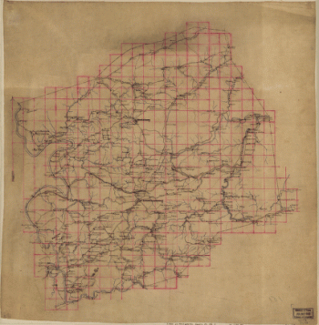 Map of Montgomery County, Va.