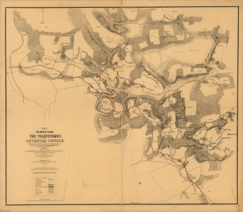 Battle fields of the Tolopotomoy, and Bethesda Church
