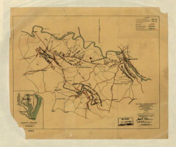 Index sheet of battlefield maps