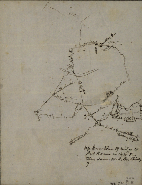 Sketch of the battle of Rich Mountain