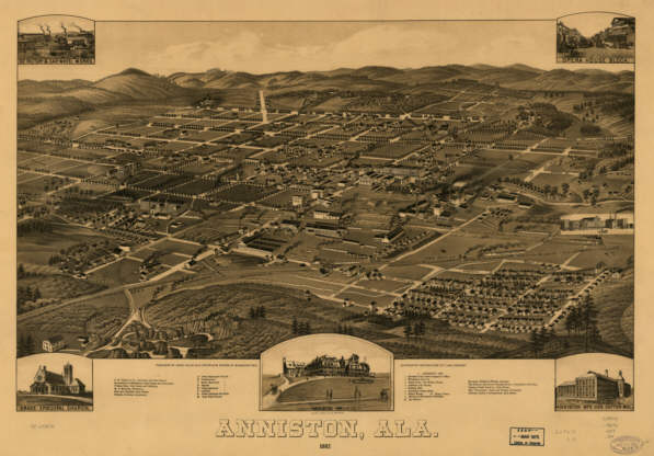 Anniston AL in 1887