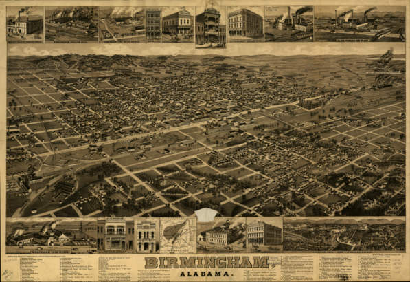 Birmingham AL in 1885