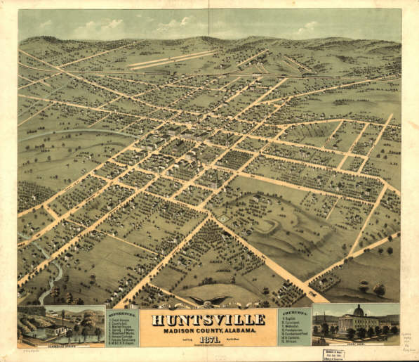 Huntsville AL in 1871
