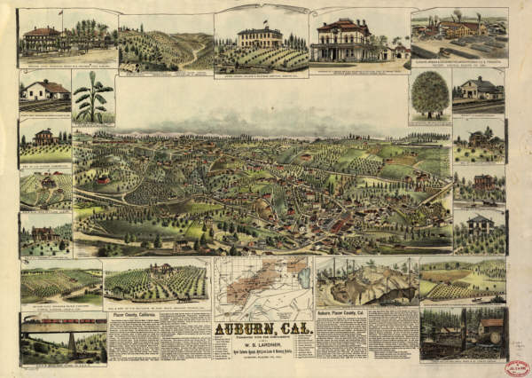 Auburn CA in 1887