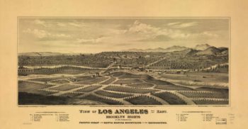 Los Angeles CA in 1877