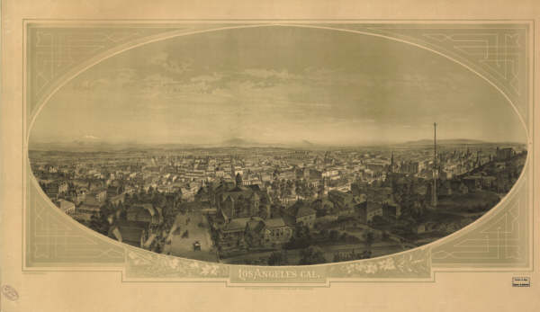 Los Angeles CA in 1888