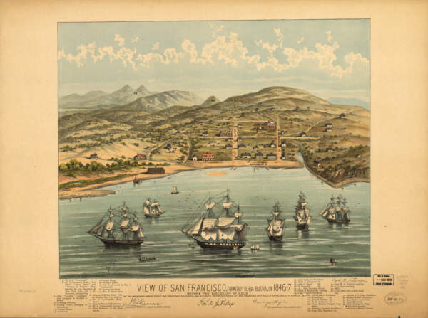 San Francisco CA in 1878