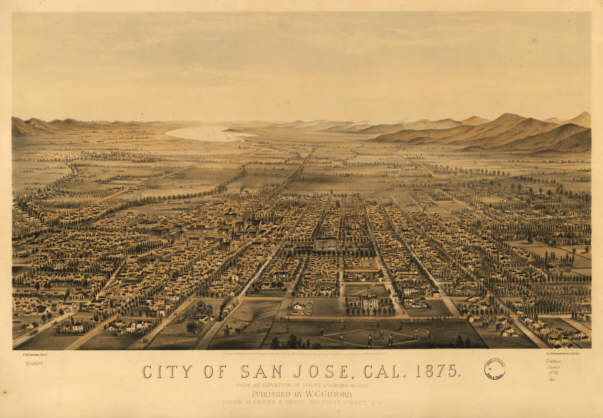San Jose CA in 1875