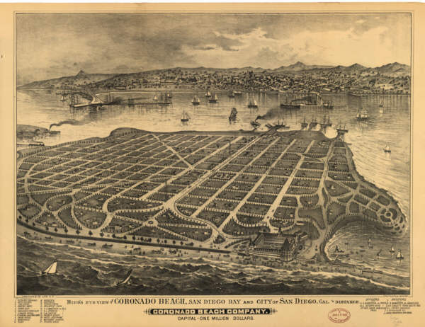 Coronado CA in 1880's