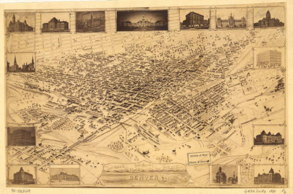Denver CO in 1881