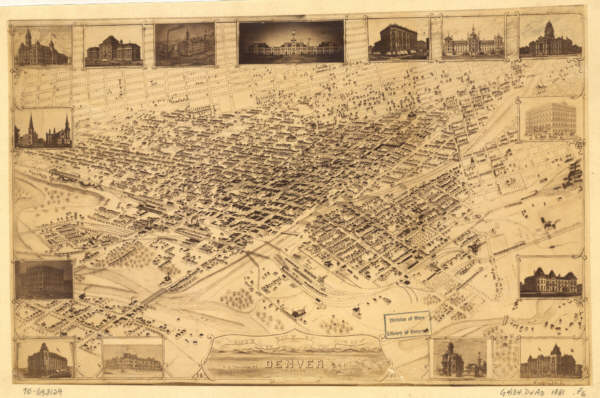 Denver CO in 1881