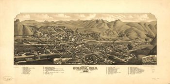 Golden CO in 1882