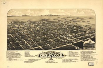 Greeley CO in 1882