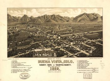 Buena Vista CO in 1882