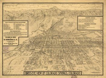 Colorado Spring CO in 1909