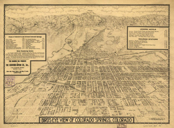 Colorado Spring CO in 1909