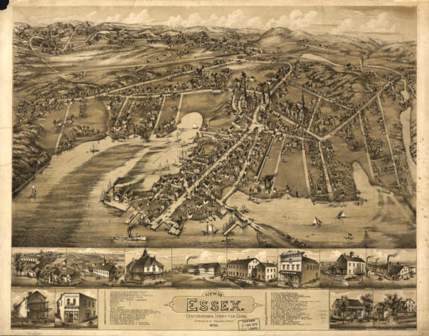 Essex CT in 1881