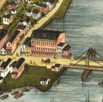 Mystic River CT Color 1879
