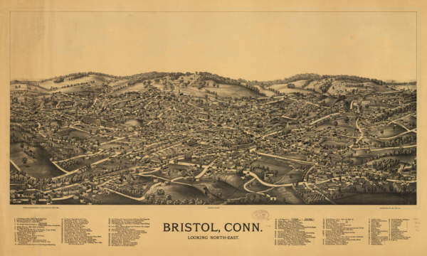 Bristol CT in 1889