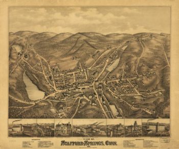 Stafford Springs CT in 1878