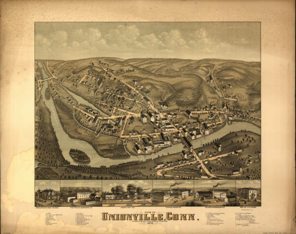Unionville CT in 1878