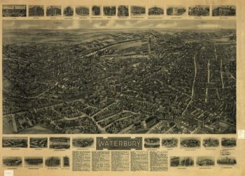 Waterbury CT in 1917
