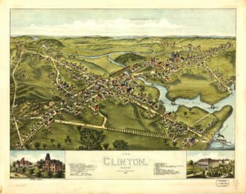 Clinton CT in Color 1881