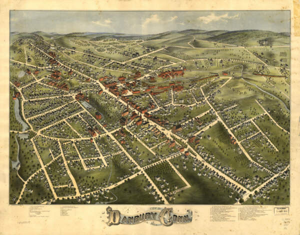 Danbury CT in 1875