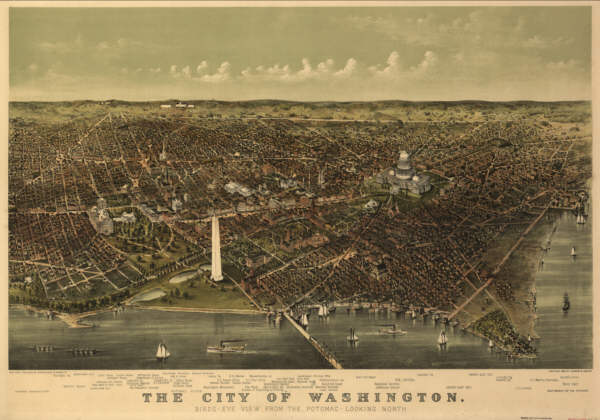 Washington DC in 1892
