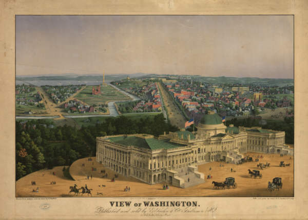 Washington DC in Color 1852