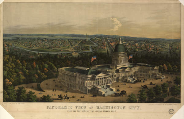 Washington DC in Color 1856